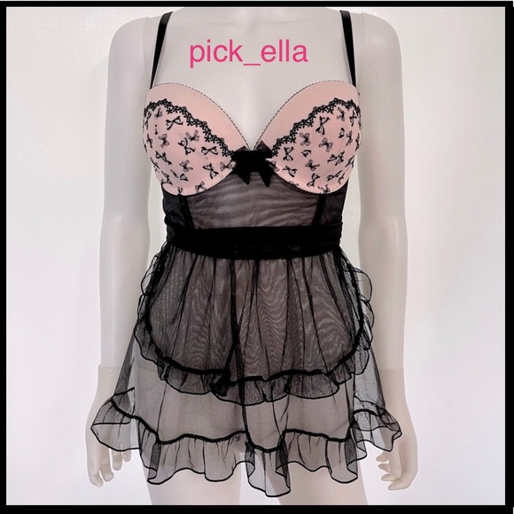 36C VS Victoria’s Secret Sexy Maid Costume dress - Picture 2 of 15